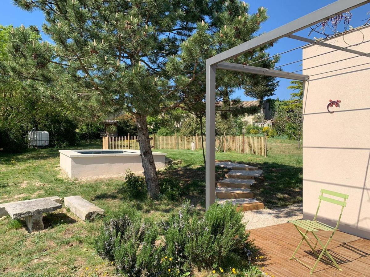 Le Cube Des Garrigues Villa Vallérargues Dış mekan fotoğraf